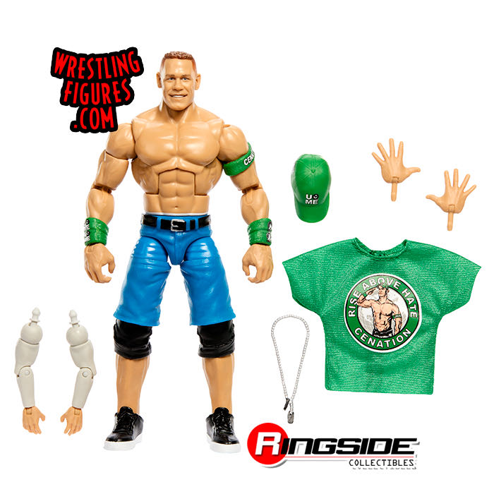 John Cena Elite Wrestlemania - Mattel (WWE Elite WrestleMania 40) action figure collectible [Barcode 194735205172] - Main Image 3