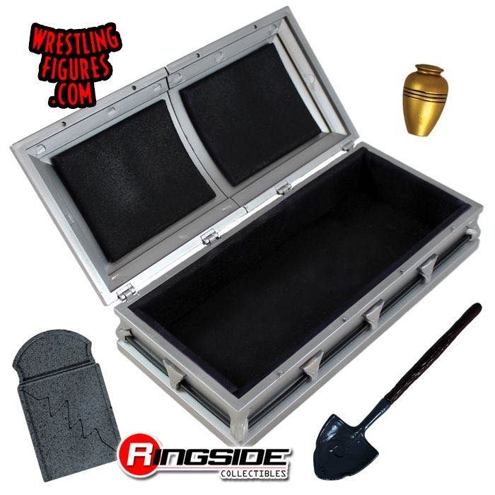 Accessories - Casket Playset (Silver) - Ringside collectibles (Wrestling Figure Accessories) action figure collectible - Main Image 3