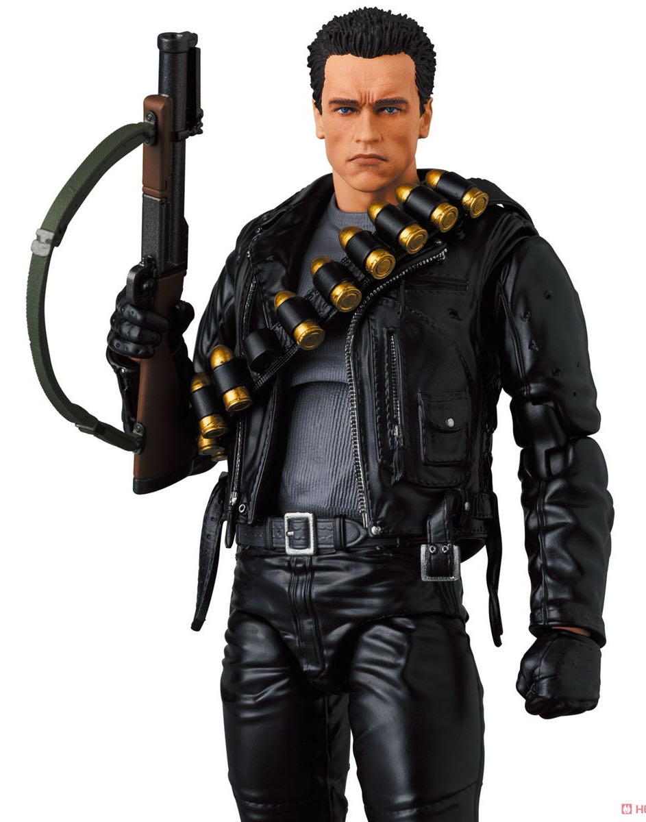 Mafex No. 199 Terminator 2 T-800 - Medicom (Terminator 2: Judgement Day) action figure collectible [Barcode 4530956471990] - Main Image 2