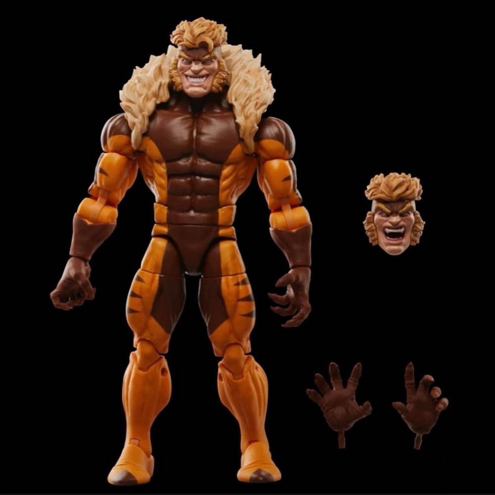 Sabretooth - Hasbro Marvel Legends (Marvel Legends Series 50 Years wolverine 2 pack) action figure collectible - Main Image 3