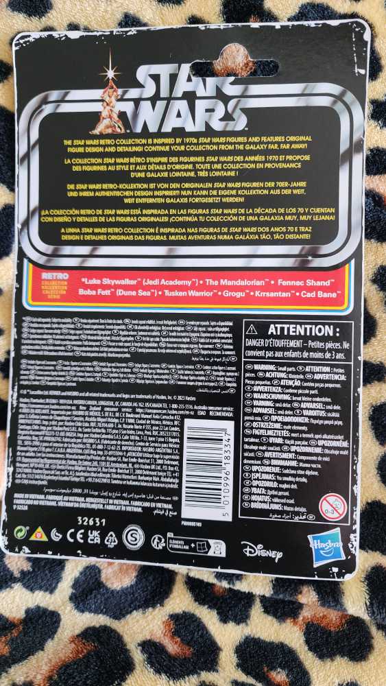 Retro Star Wars : Grogu - Hasbro (Star Wars Retro Collection : The Book of Boba Fett) action figure collectible [Barcode 5010996183347] - Main Image 2