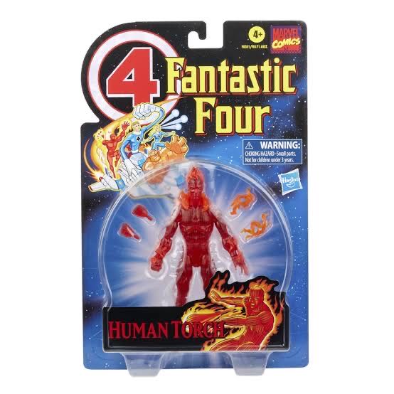 Human Torch (Flames)  action figure collectible - Main Image 4