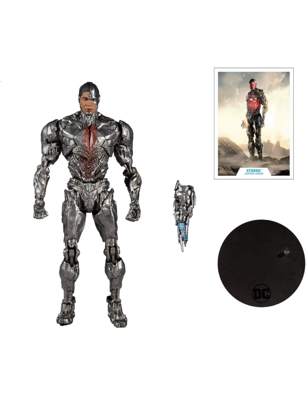 Cyborg - MacFarlane Toys (Justice League) action figure collectible - Main Image 4