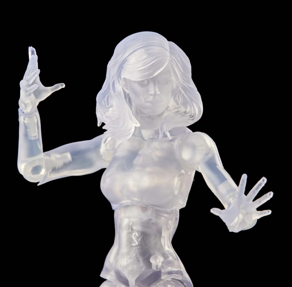 Invisible Woman (Clear) - Hasbro (Legends) (Fantastic 4) action figure collectible - Main Image 2