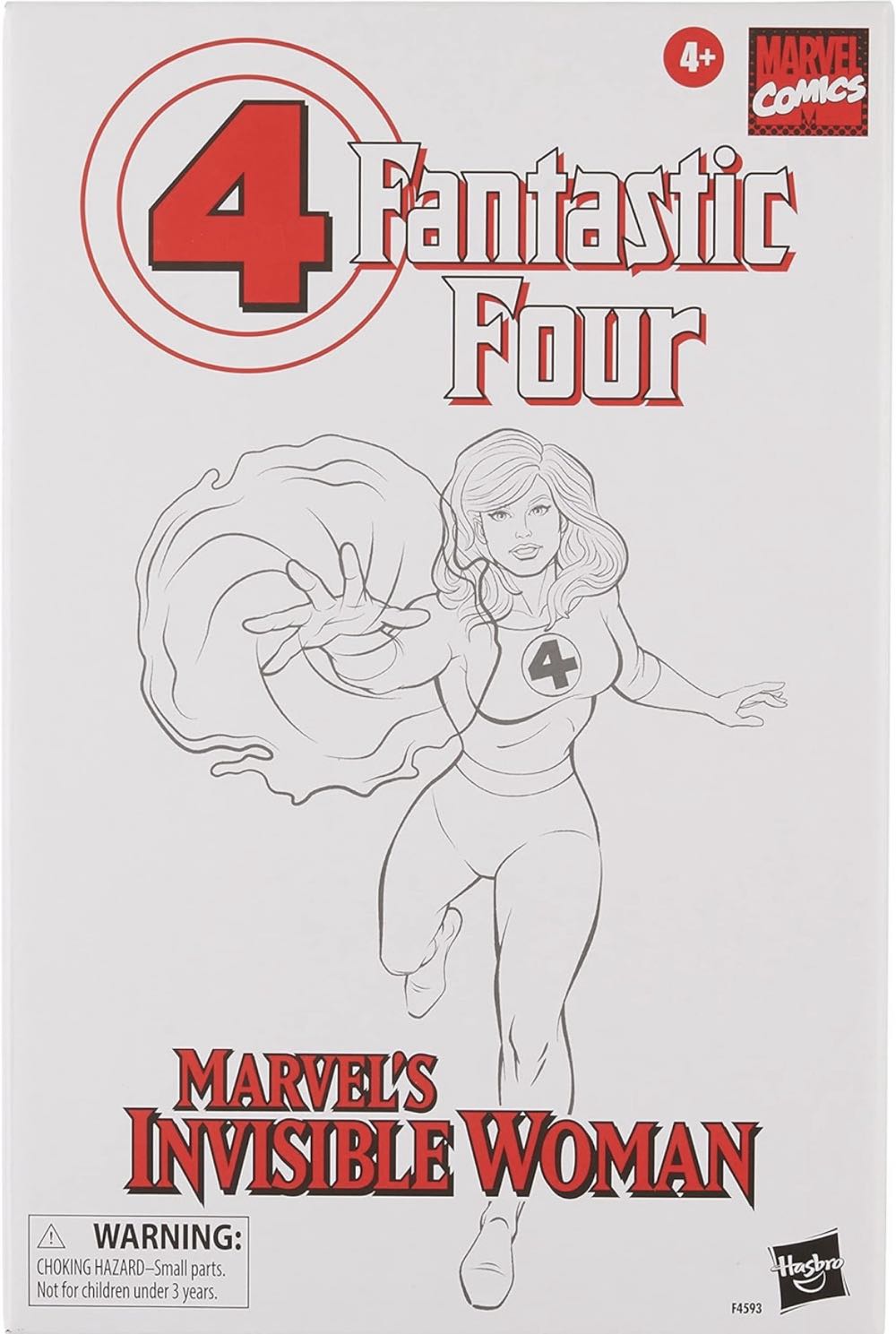 Invisible Woman (Clear) - Hasbro (Legends) (Fantastic 4) action figure collectible - Main Image 4