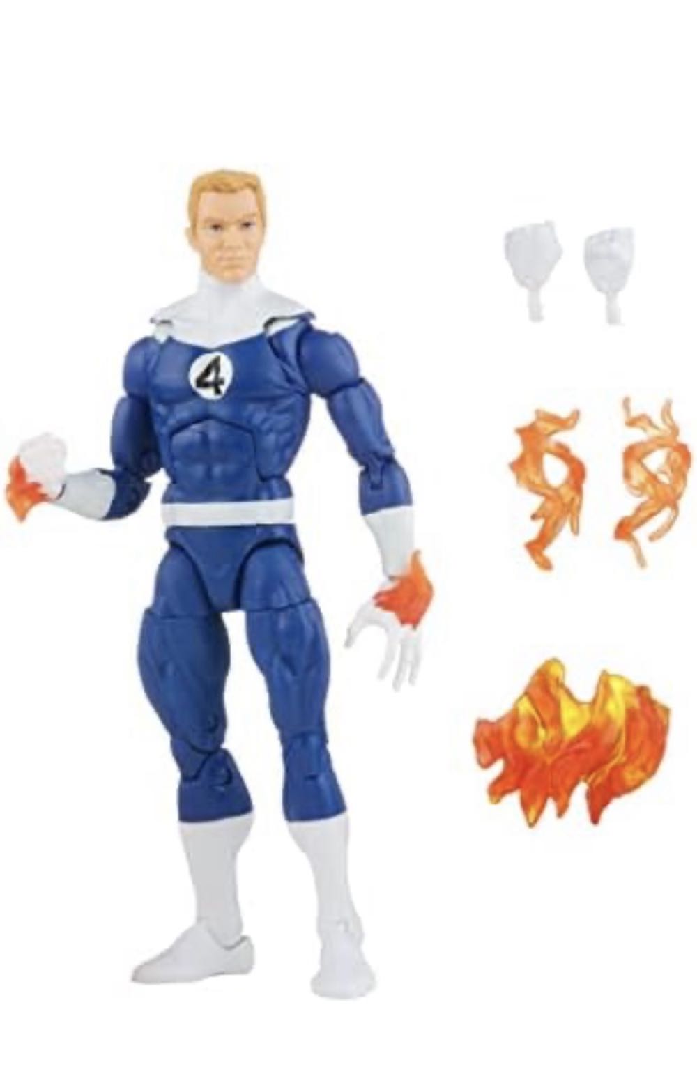 Human Torch (Johnny) - Hasbro (Legends) (Fantastic 4) action figure collectible - Main Image 2