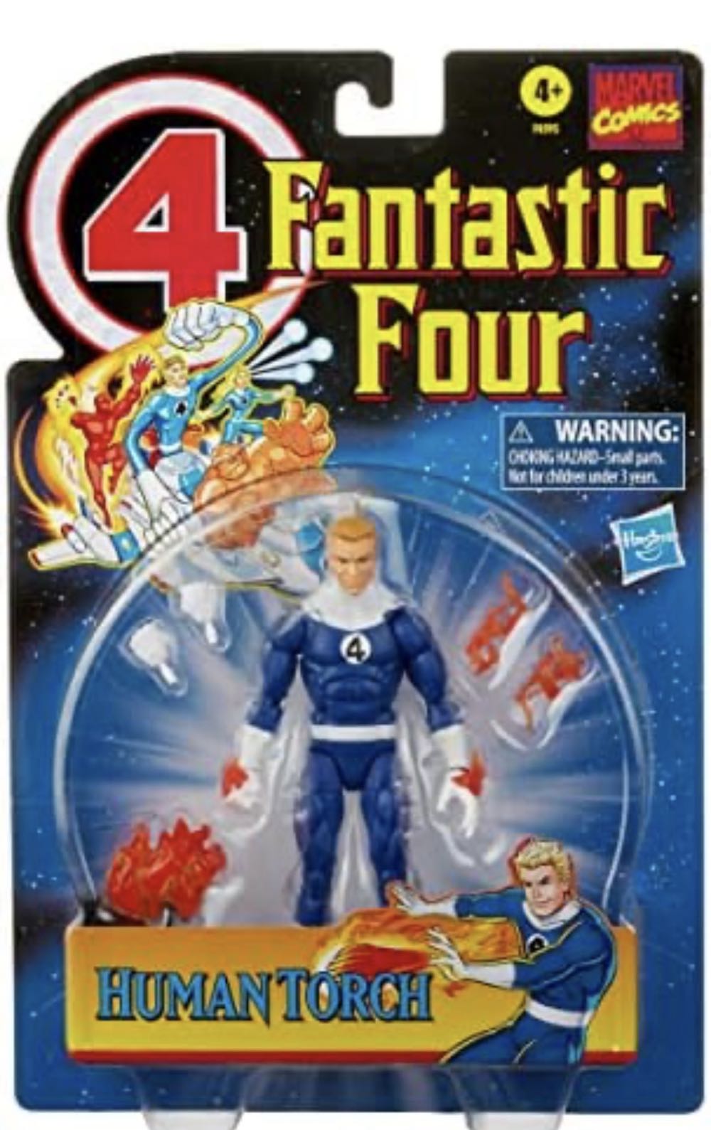 Human Torch (Johnny) - Hasbro (Legends) (Fantastic 4) action figure collectible - Main Image 3