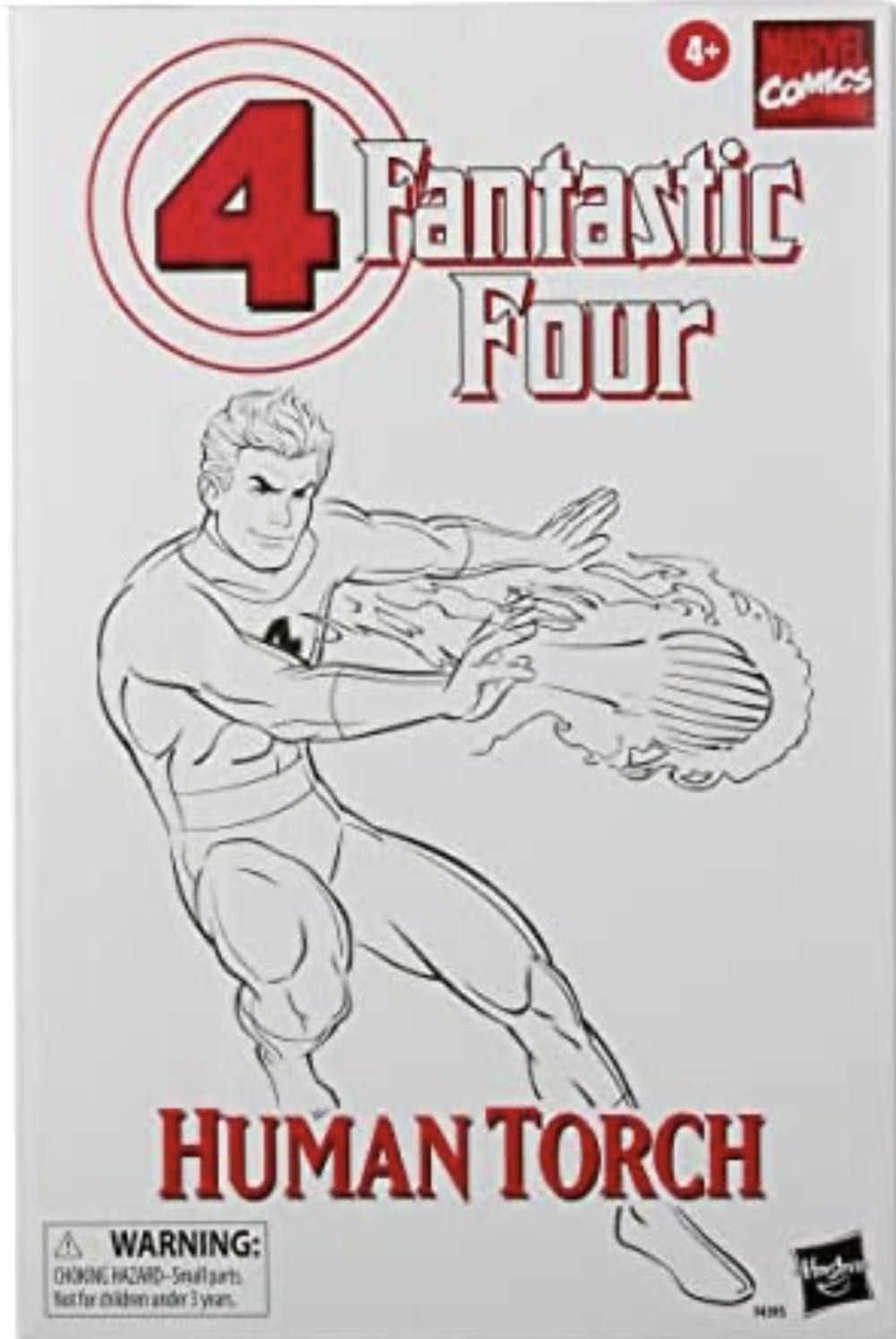 Human Torch (Johnny) - Hasbro (Legends) (Fantastic 4) action figure collectible - Main Image 4