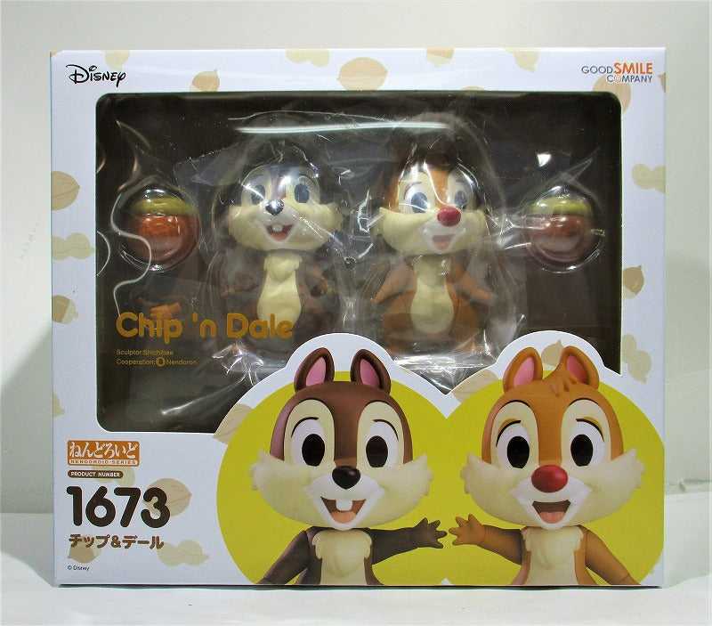 Nendoroid Disney Chip & Dale

 - Good Smile Company (Disney) action figure collectible - Main Image 4