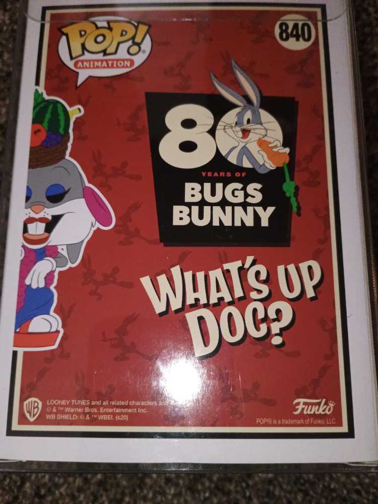 Looney Tunes: Bugs Bunny In Fruit Hat #840 - Funko (Looney Tunes) action figure collectible [Barcode 889698517317] - Main Image 2