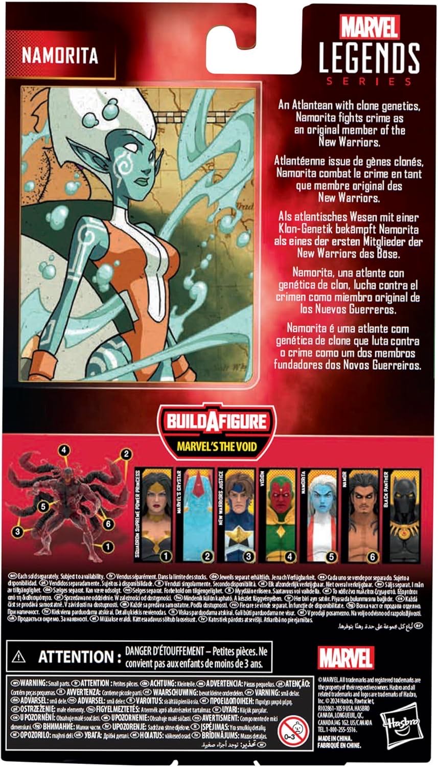 Namorita - Hasbro (Marvel Legends - BAF) action figure collectible [Barcode 5010996196774] - Main Image 10