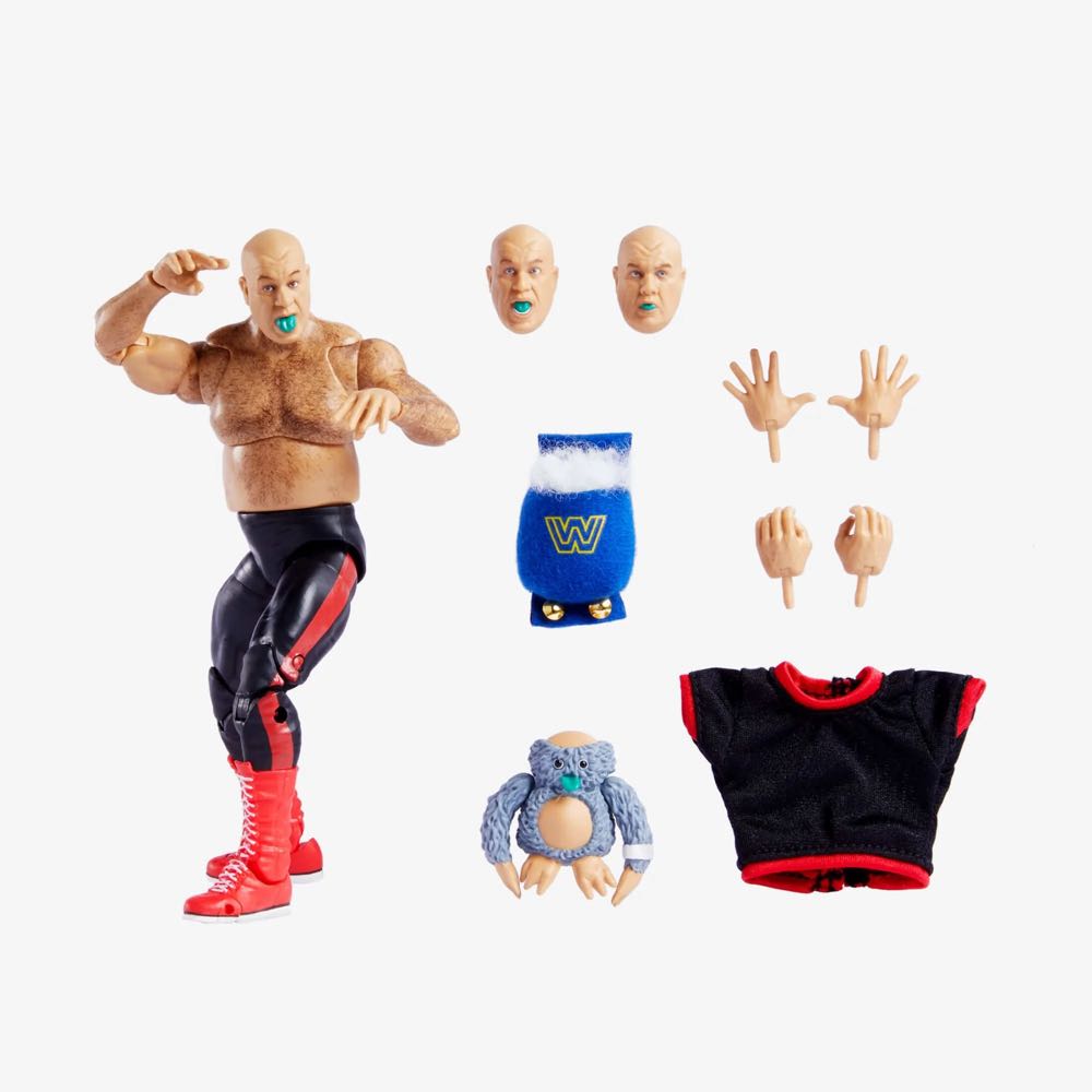 Wrestler 2 Pack. George Steele & Roddy Piper - Mattel Wwe (WWE Coliseum Collection) action figure collectible [Barcode 194735124367] - Main Image 4