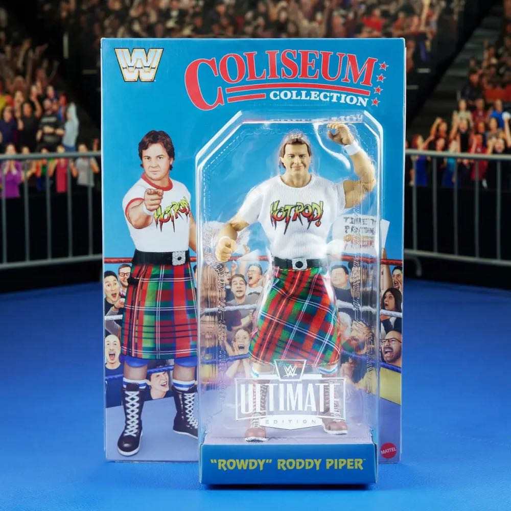 Rowdy Roddy Piper - Mattel (WWE Ultimate Edition Coliseum Collection Series 3) action figure collectible - Main Image 2