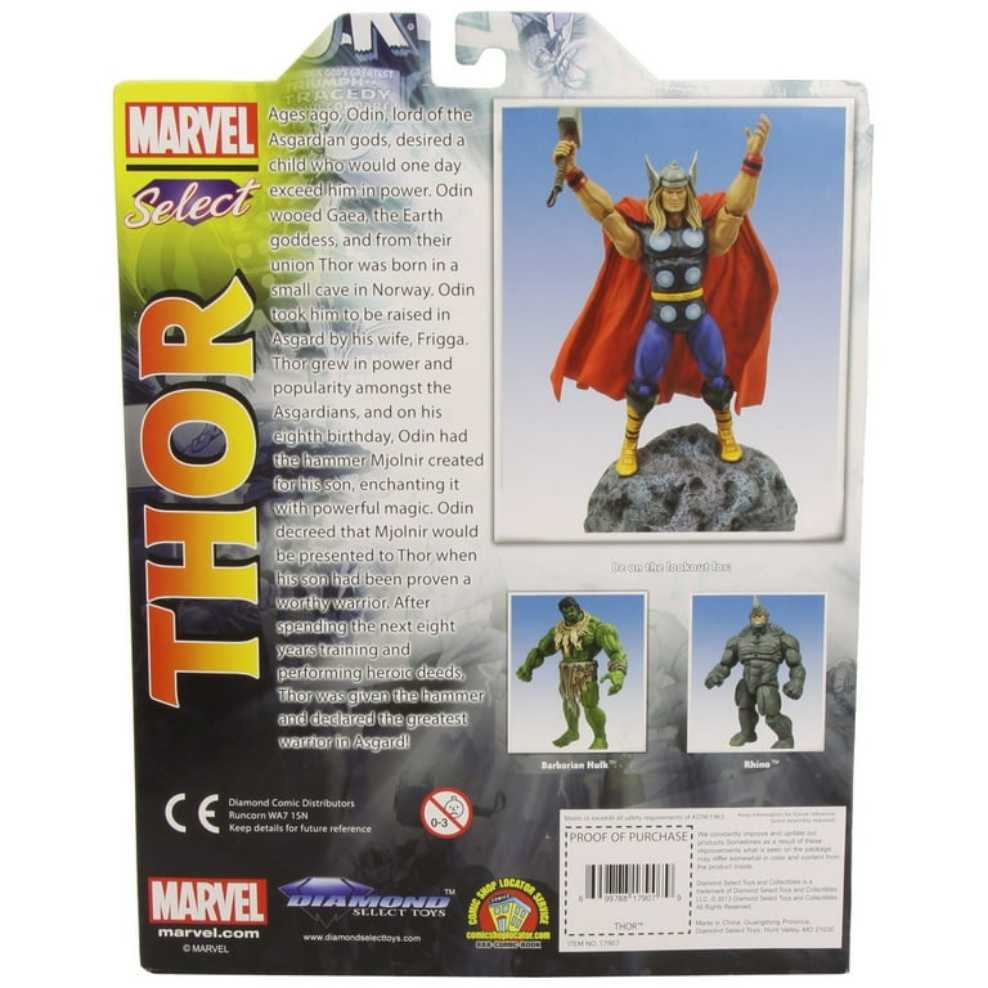 Marvel Select Thor - Diamond Select (Marvel Select) action figure collectible - Main Image 3