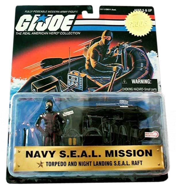 Torpedo [v2 - Navy S.E.A.L] - Hasbro (G.I. Joe - A Real American Hero) action figure collectible - Main Image 2