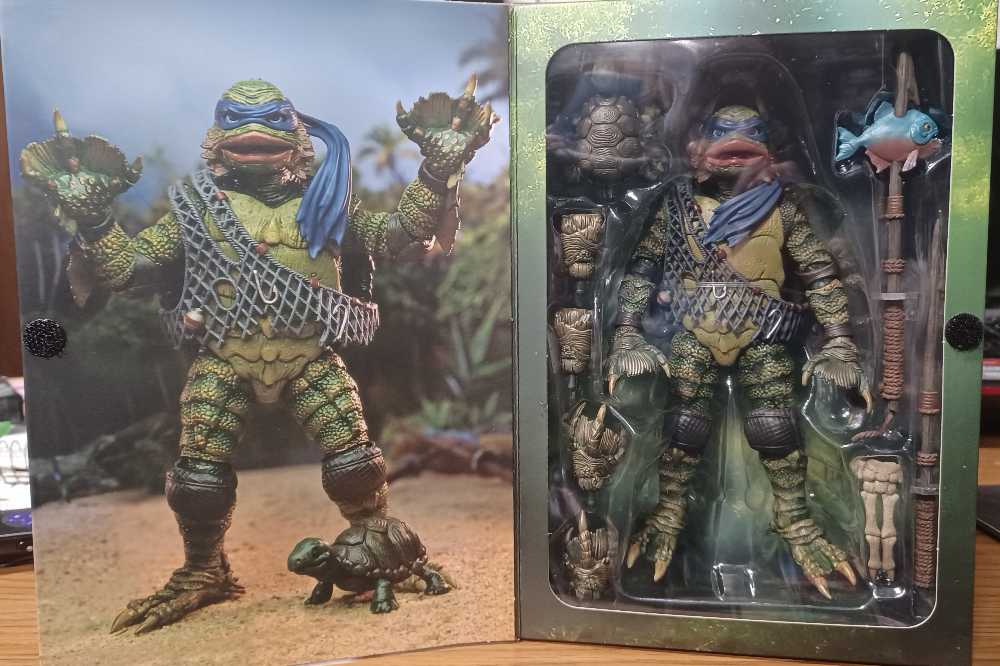 TMNT X Universal Monsters - Neca (TMNT X Universal Monsters) action figure collectible [Barcode 634482543016] - Main Image 4