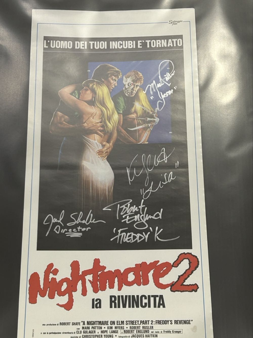 Poster: Foreign Original: A Nightmare On Elm Street 2 Freddy’s Revenge  (A Nightmare On Elm Street 2: Freddy’s Revenge) action figure collectible - Main Image 4