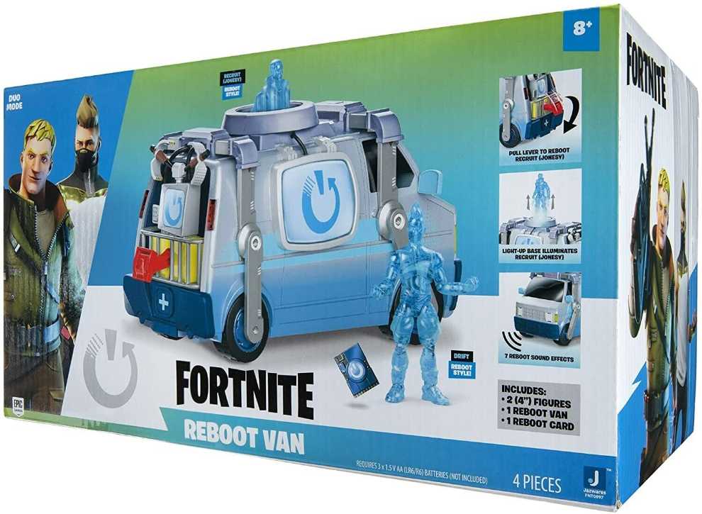 Fortnite Reboot Van Electronic Vehicle With 4-inch Articulated Reboot Recruit Jonesy Figures And Accessory Multi  action figure collectible [Barcode 191726401445] - Main Image 3