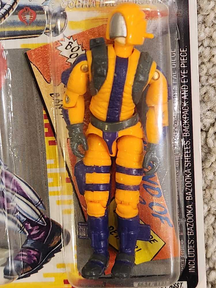 H.E.A.T. Viper (Cobra Bazooka Man) - Hasbro (G.I. Joe) action figure collectible [Barcode 038976065341] - Main Image 3