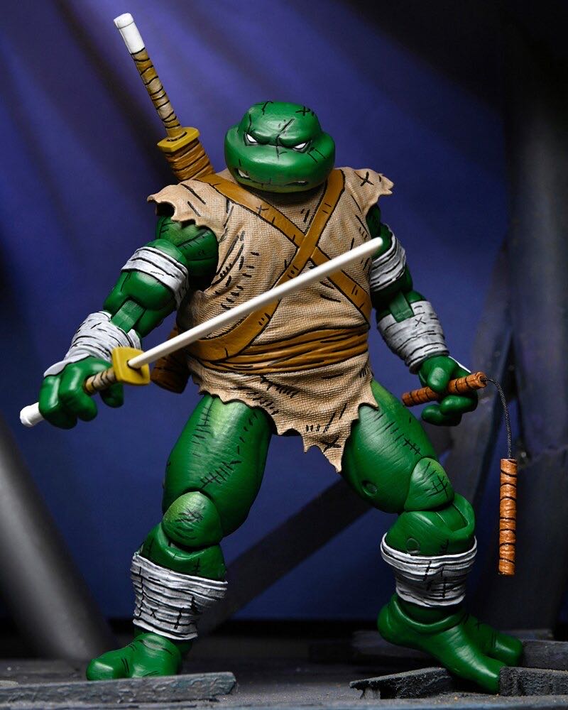 Mirage: Michelangelo (The Wanderer) - Neca (Teenage Mutant Ninja Turtles) action figure collectible - Main Image 2