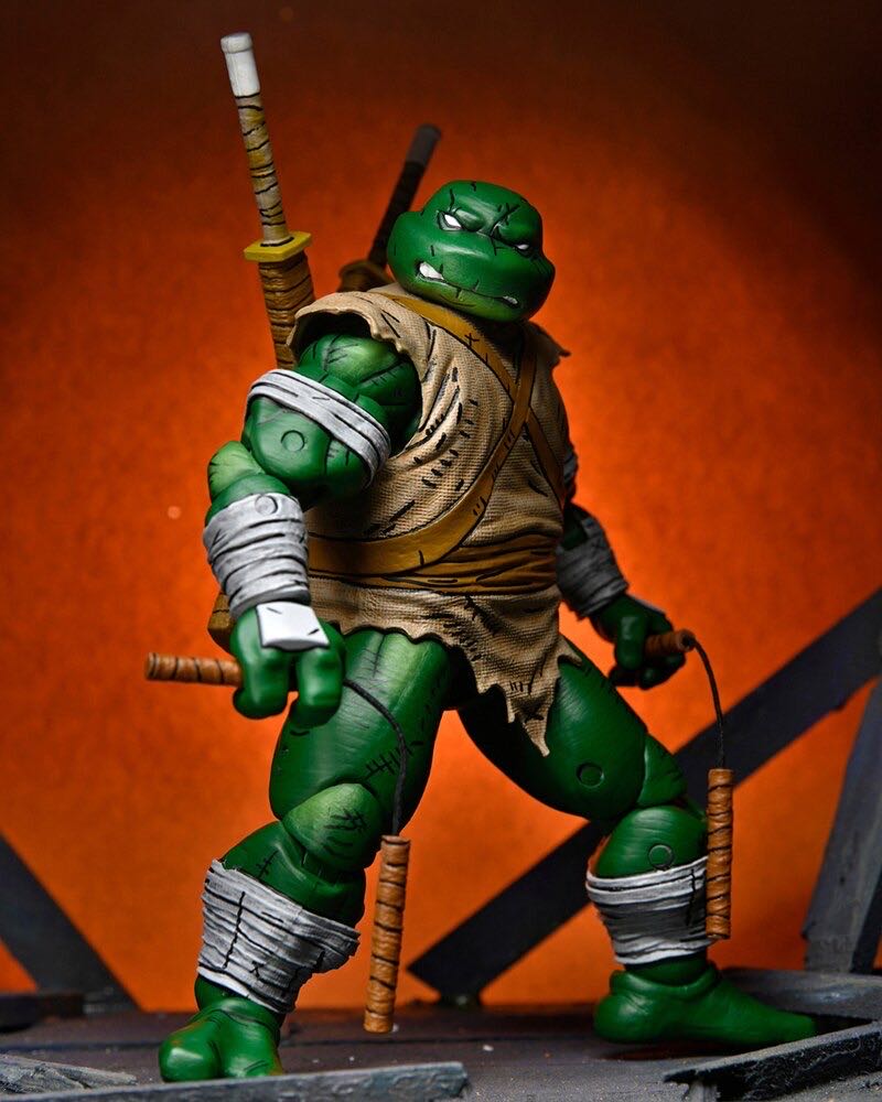 Mirage: Michelangelo (The Wanderer) - Neca (Teenage Mutant Ninja Turtles) action figure collectible - Main Image 3