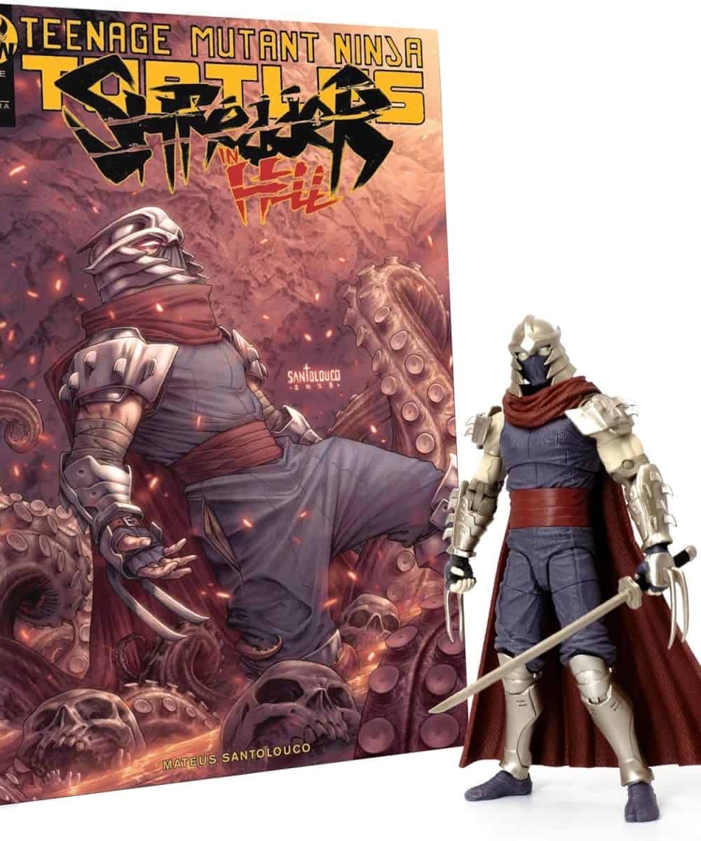 IDW: Shredder In Hell - BST AXN / The Loyal Subjects (Teenage Mutant Ninja Turtles) action figure collectible - Main Image 4