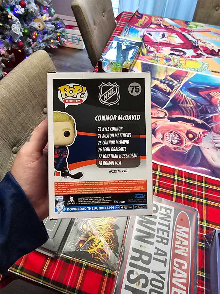 Funko Pop Hockey 75 Connor McDavid - Funko (Hockey) action figure collectible - Main Image 3