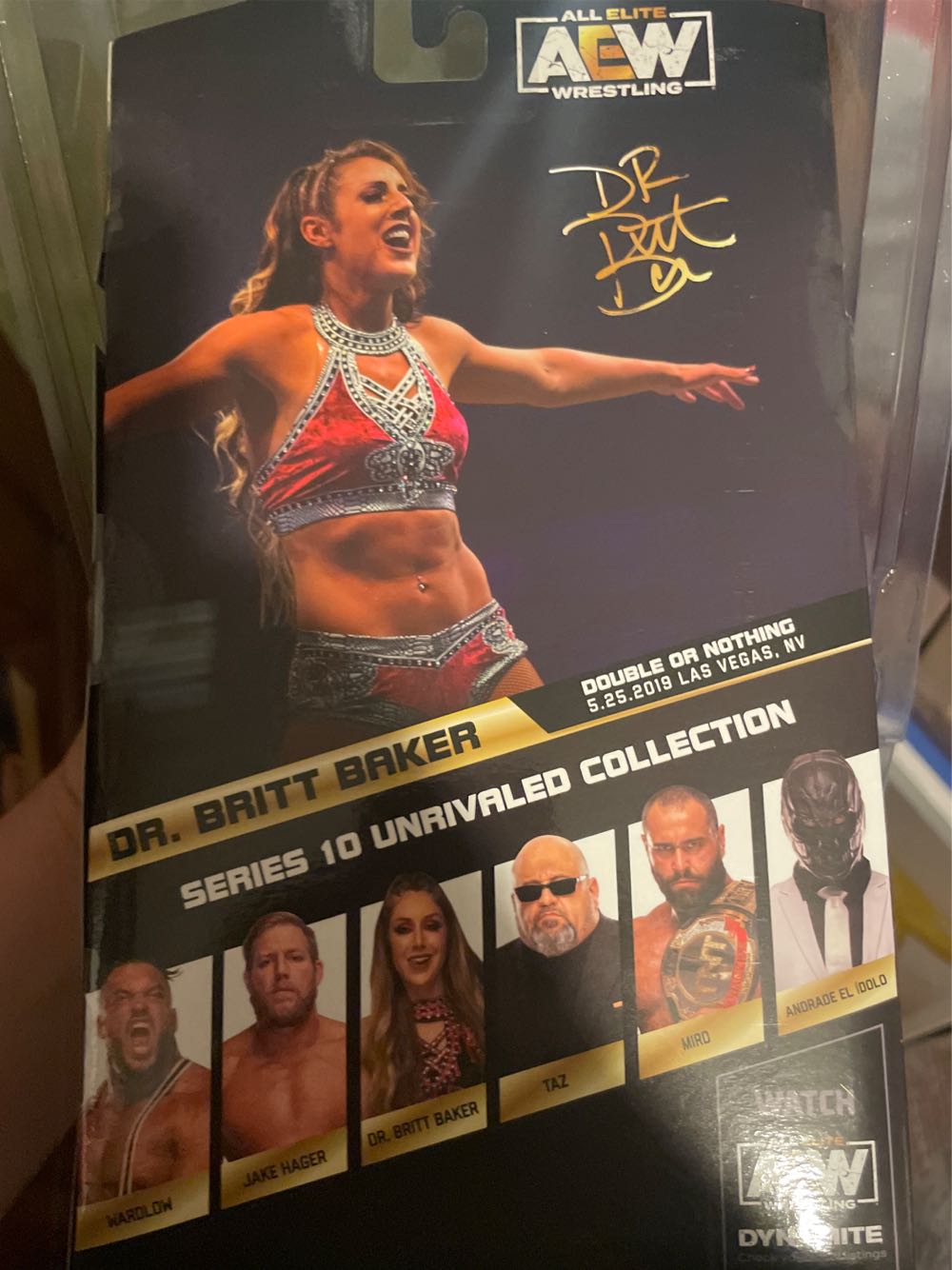 Britt Baker  action figure collectible [Barcode 191726431008] - Main Image 2