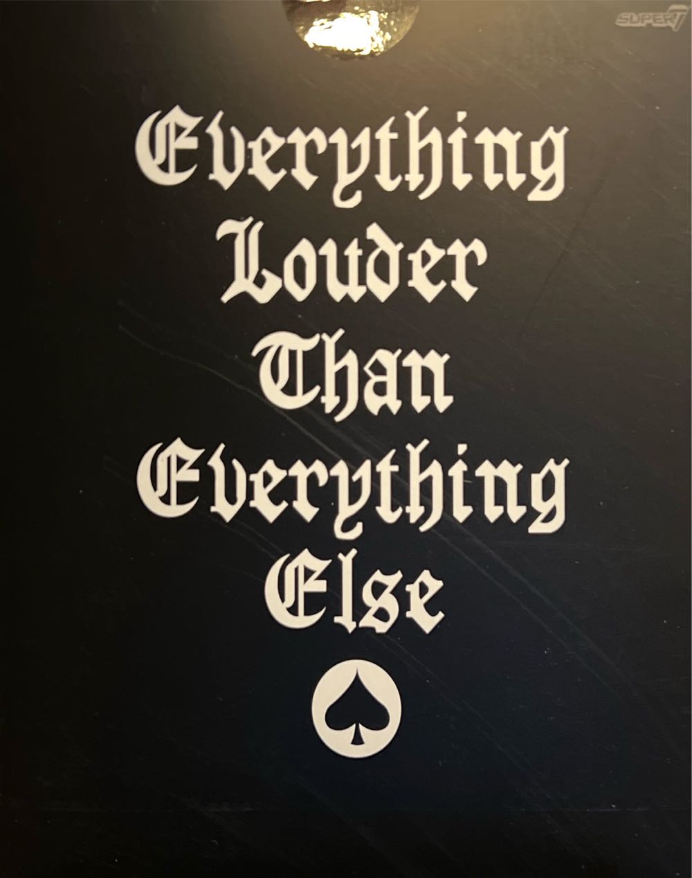 Lemmy - Super7 (Super7 Rock) action figure collectible [Barcode 840049827790] - Main Image 3