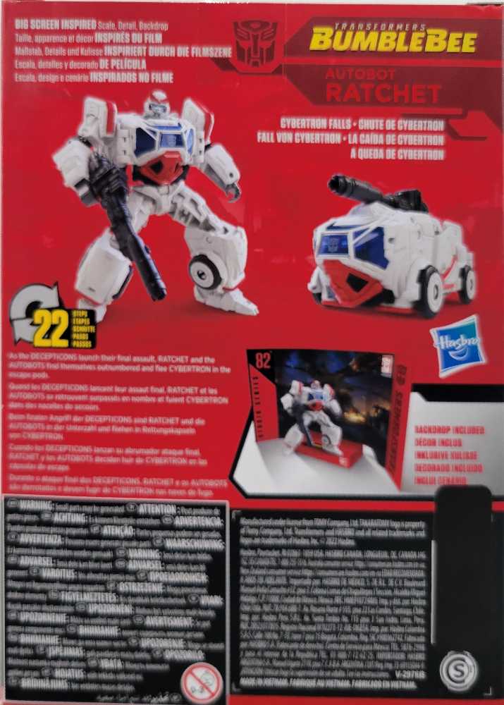82 Ratchet Bumblebee 2nd - Hasbro (Studio Series) action figure collectible - Main Image 3