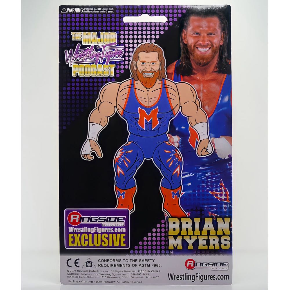 Brian Myers - Ringside collectibles (Major Wrestling Figure Podcast Ringside Collectibles Exclusive) action figure collectible - Main Image 2