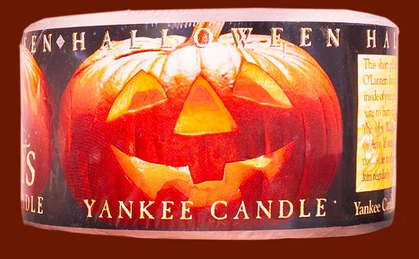 CANDLE: Halloween Yankee All Night Pumpkin Lights 1992 - Yankee Candle (Halloween Candles) action figure collectible - Main Image 3