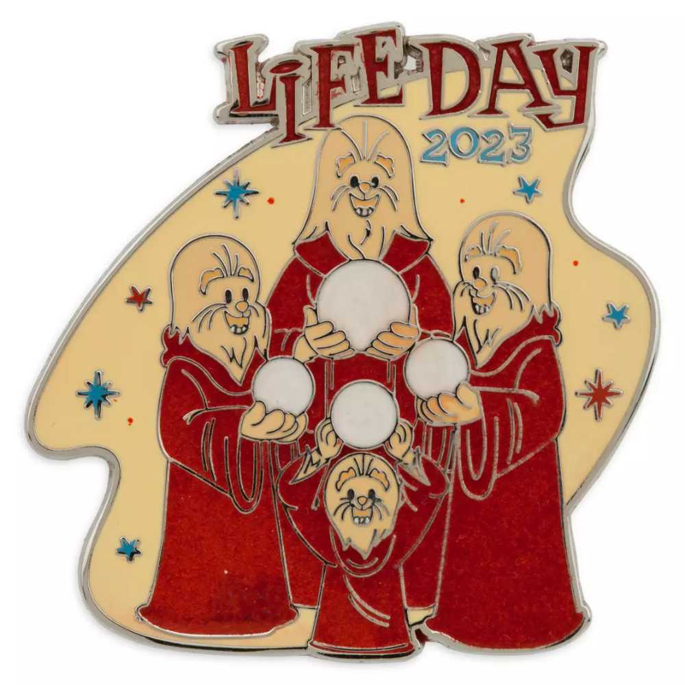 Life Day Star Wars Holiday Limited Edition Pin 2023 - Disney Parks (Star Wars Life Day) action figure collectible [Barcode 438011519479] - Main Image 3