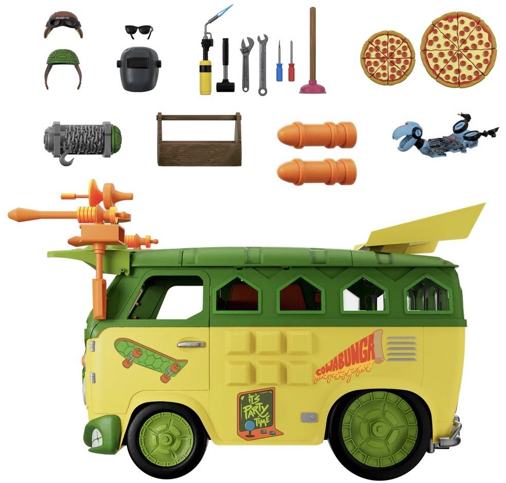 Super 7 - The Turtle Van (Ultimates) - Super7 (Teenage Mutant Ninja Turtles) action figure collectible [Barcode 840049809727] - Main Image 2