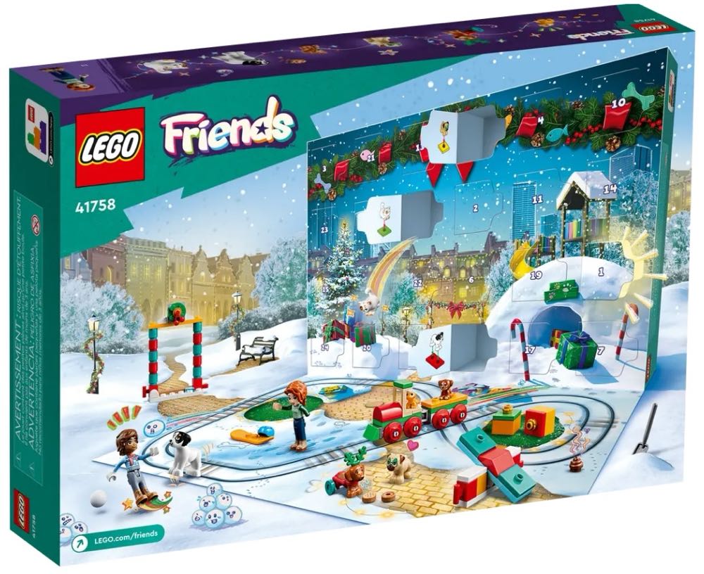 Friends Advent Calendar - Lego (Friends) action figure collectible [Barcode 673419374507] - Main Image 2