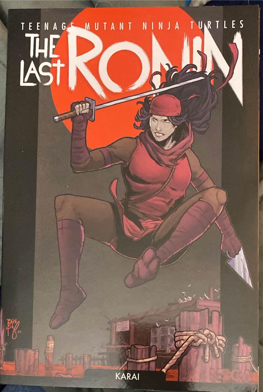 Karai - NECA - REEL TOYS (Teenage Mutant Ninja Turtles - The Last Ronin) action figure collectible [Barcode 634482543245] - Main Image 2