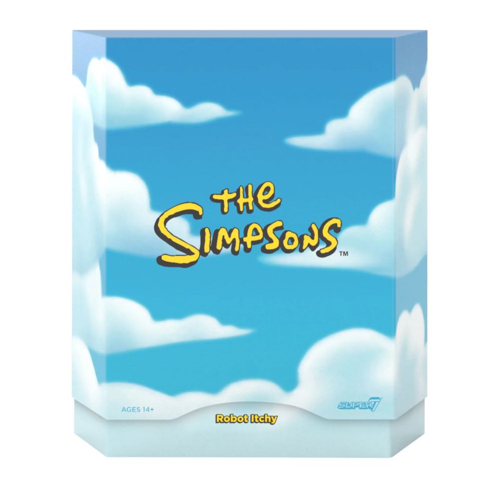 ULTIMATES! Robot Itchy - Super 7 - Ultimates (The Simpsons Ultimates 7” Action Figure) action figure collectible - Main Image 3
