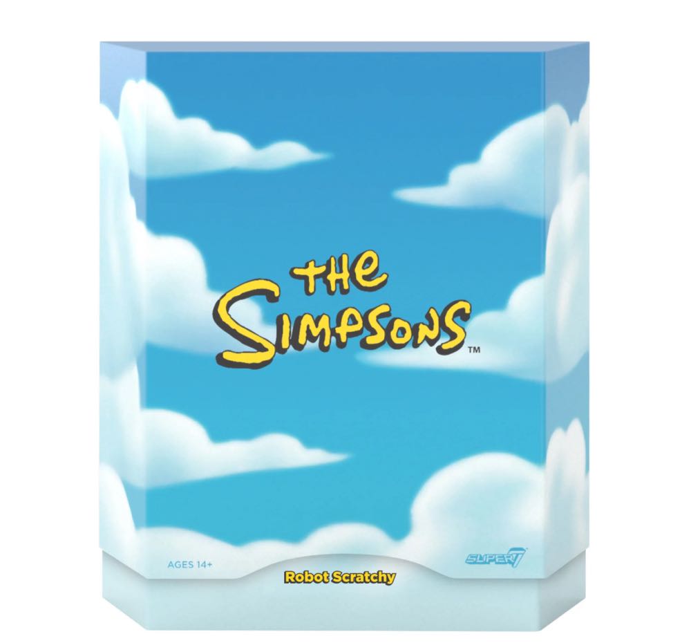 ULTIMATES! Robot Scratchy - Super 7 - Ultimates (The Simpsons Ultimates 7” Action Figure) action figure collectible - Main Image 3