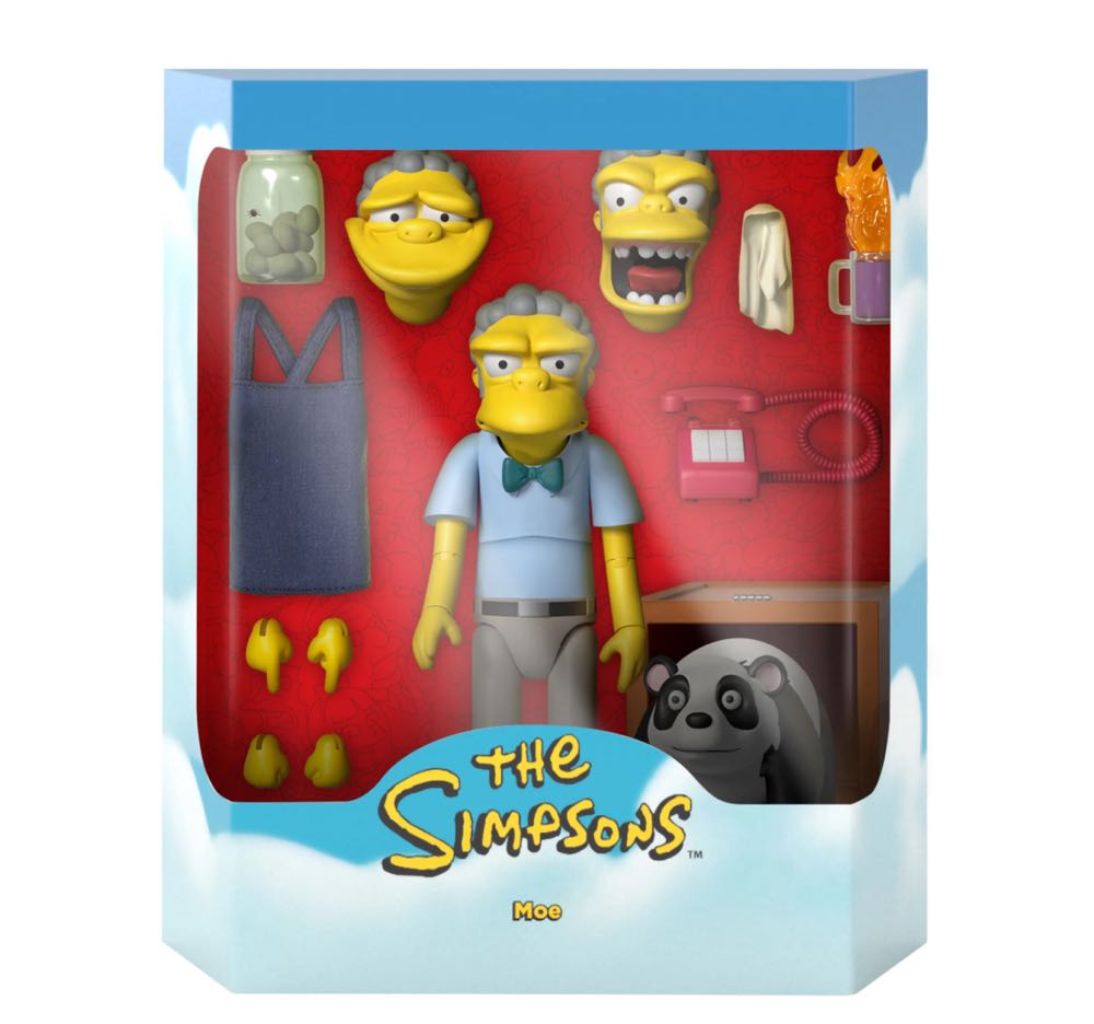ULTIMATES! Moe - Super 7 - Ultimates (The Simpsons Ultimates 7” Action Figure) action figure collectible - Main Image 2