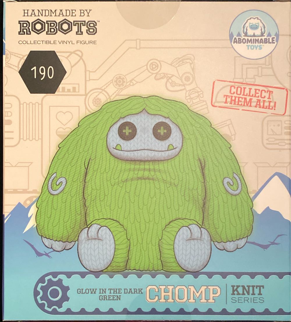 Chomp HMBR GID - Abominable toys action figure collectible [Barcode 818730024780] - Main Image 2