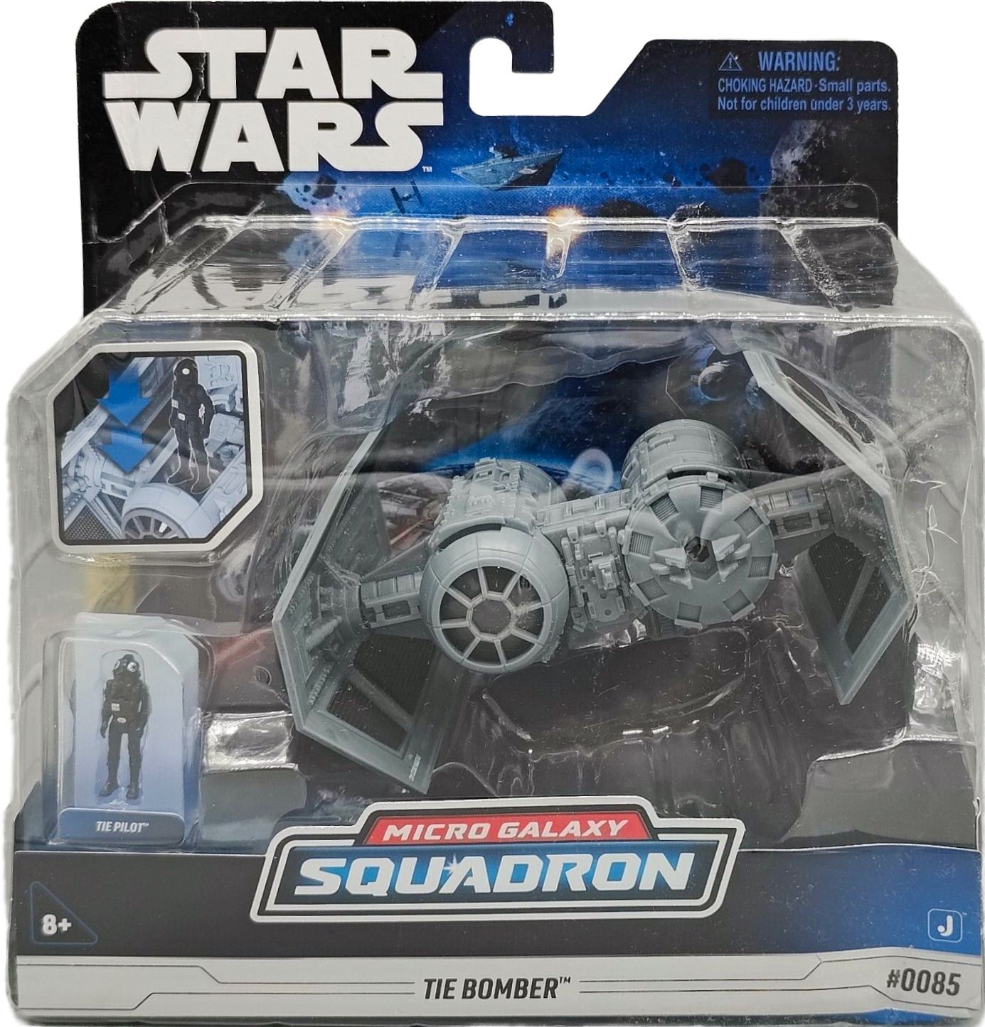 TIE Bomber - Jazwares (Star Wars: Episode V - The Empire Strikes Back) action figure collectible [Barcode 191726479413] - Main Image 3