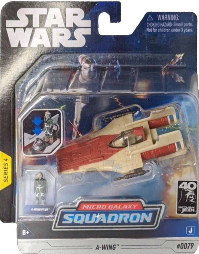 A-Wing - Jazwares (Star Wars: Episode VI - Return Of The Jedi) action figure collectible [Barcode 191726479307] - Main Image 3