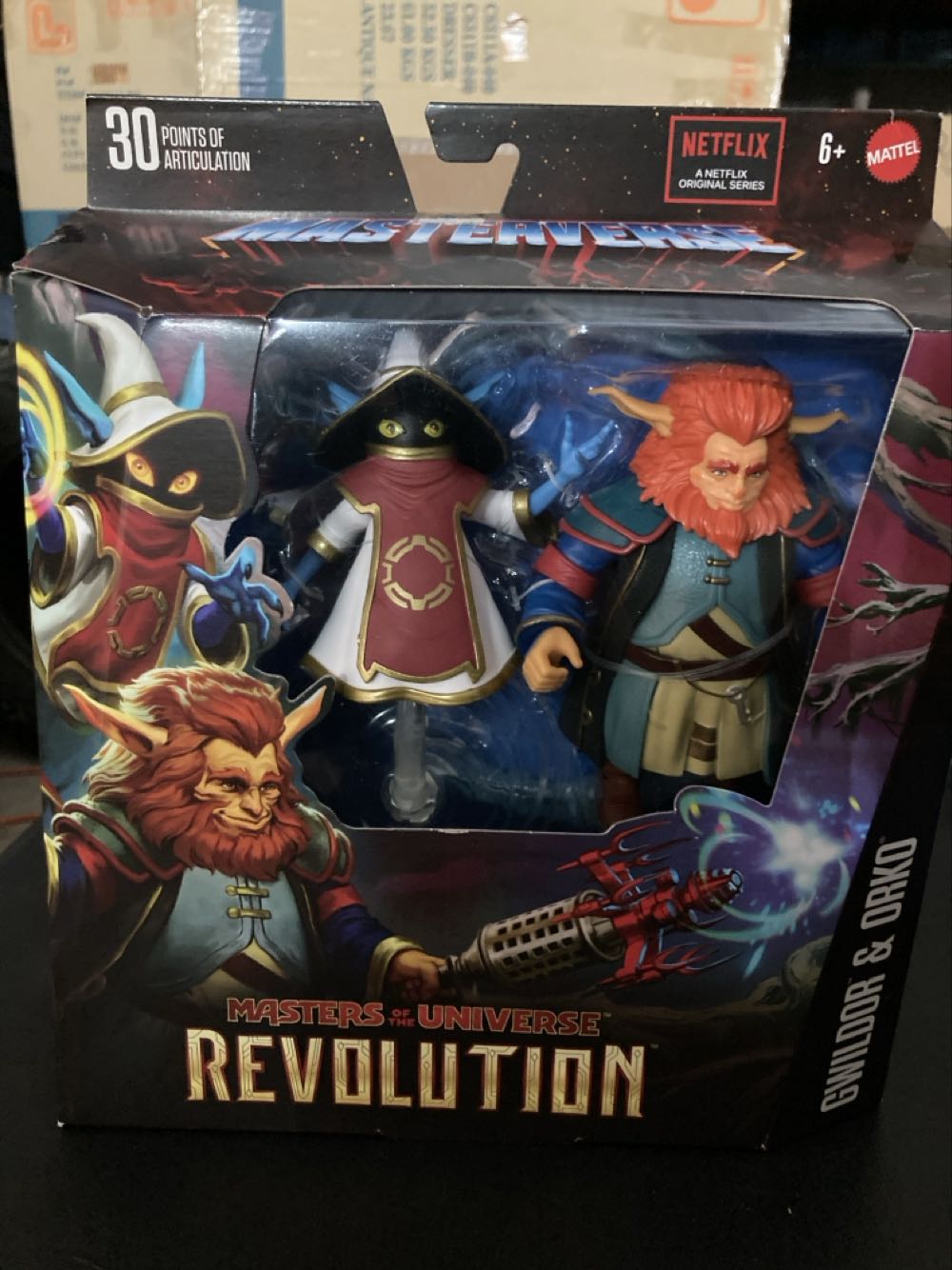 Gwildor & Orko - MOTU - FILM (Hero) action figure collectible [Barcode 194735189946] - Main Image 3