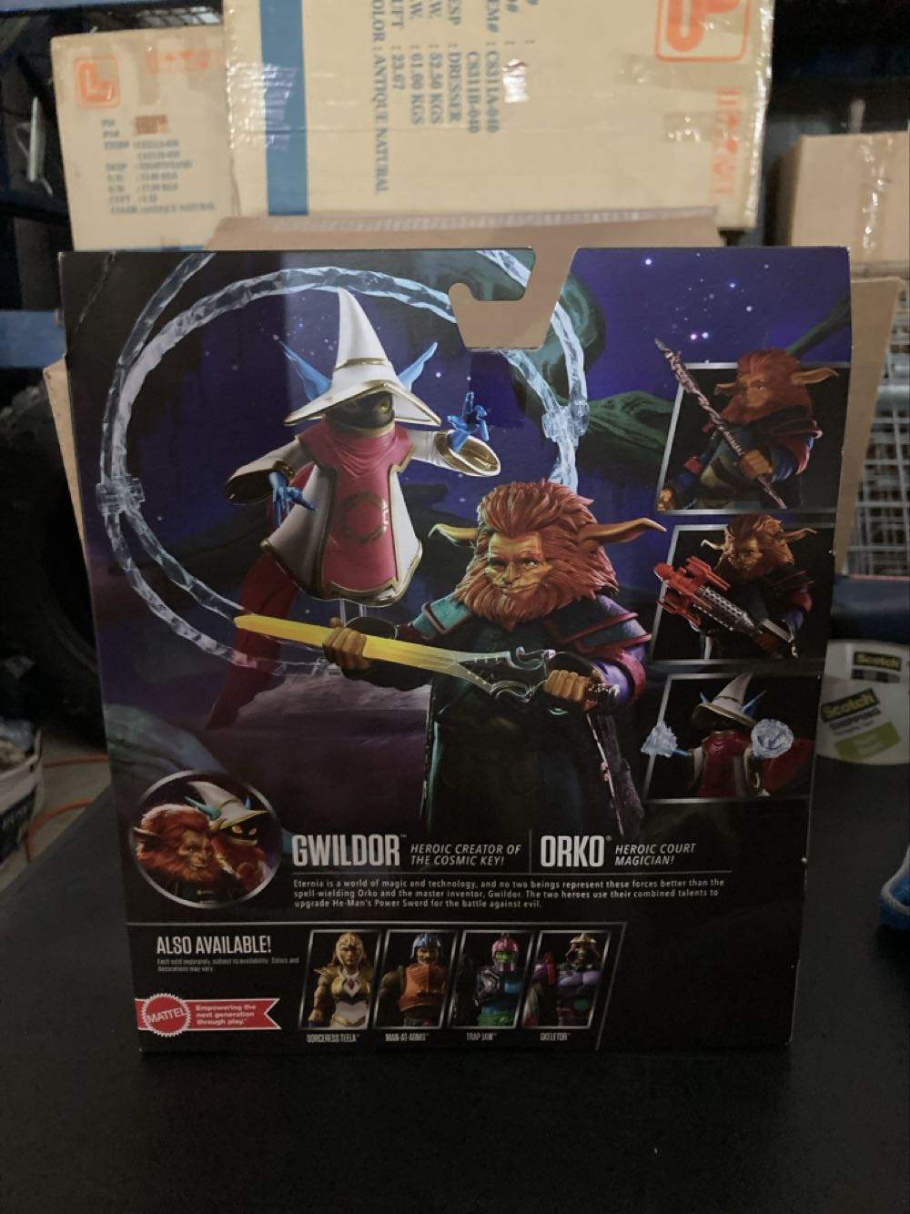 Gwildor & Orko - MOTU - FILM (Hero) action figure collectible [Barcode 194735189946] - Main Image 4