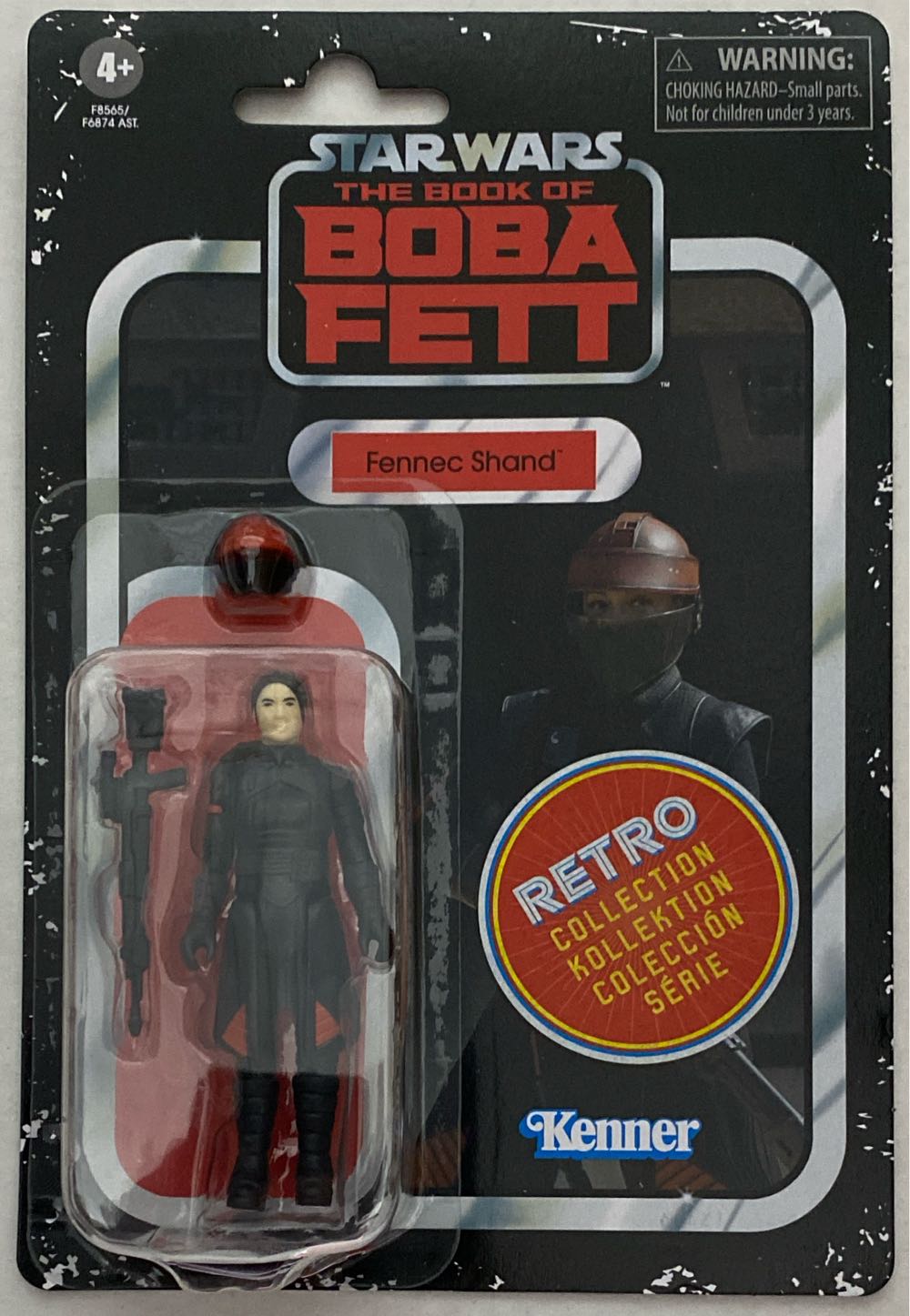 Retro Star Wars : Fennec Shand - Disney / Hasbro (Star Wars - Retro Collection) action figure collectible [Barcode 5010996183323] - Main Image 3