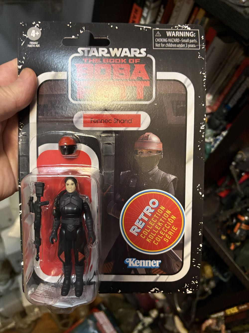 Retro Star Wars : Fennec Shand - Disney / Hasbro (Star Wars - Retro Collection) action figure collectible [Barcode 5010996183323] - Main Image 4