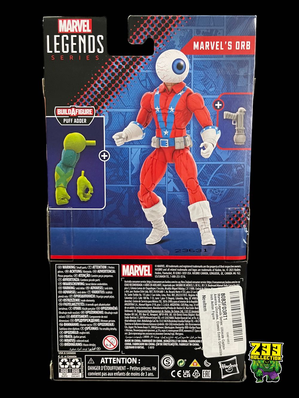 Marvel Legends (2011-????) (75x02) Orb - Hasbro (Marvel Legends Puff Adder Series) action figure collectible - Main Image 3