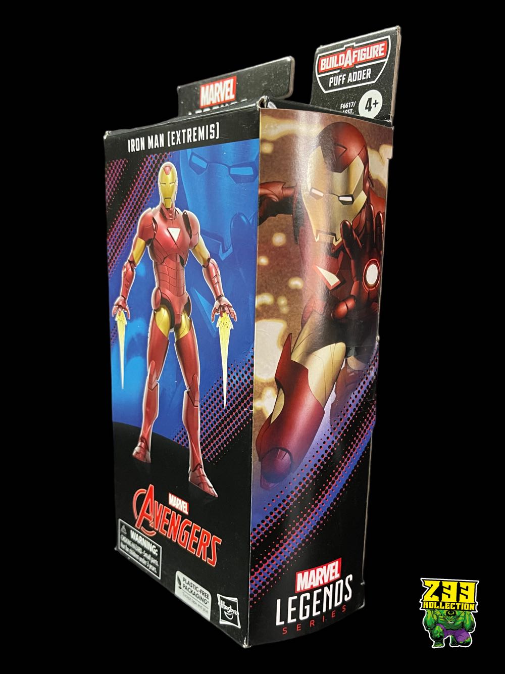 Marvel Legends (2011-????) (75x03) Iron Man  - Hasbro (Marvel Legends Puff Adder Series) action figure collectible - Main Image 3