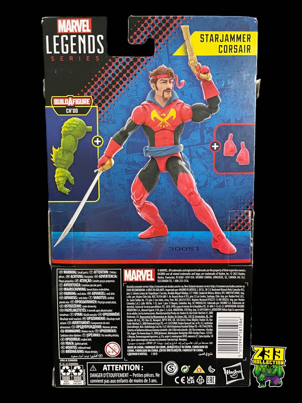 Loose Marvel - Starjammers - Corsair - Hasbro (Marvel Legends) action figure collectible - Main Image 3