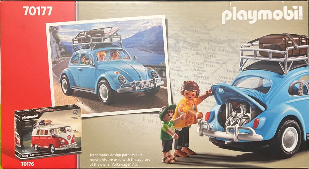 Playmobil Volkswagen Beetle - Playmobil action figure collectible [Barcode 4008789701770] - Main Image 2